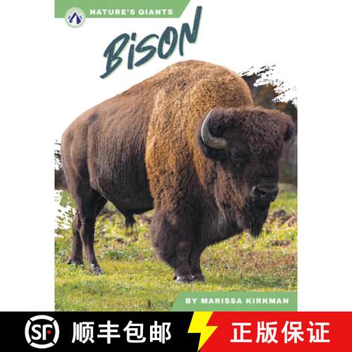 【3-4周达】Nature's Giants: Bison [9781637389720]
