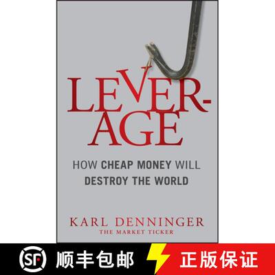 【3-4周达】精装 Leverage: How Cheap Money Will Destroy The World [Wiley金融] [9781118122846]