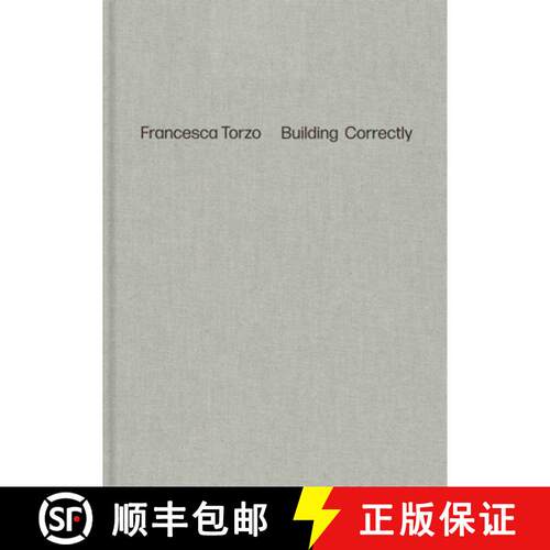 【3-4周达】精装 Francesca Torzo: Building Correctly [9783753308531]