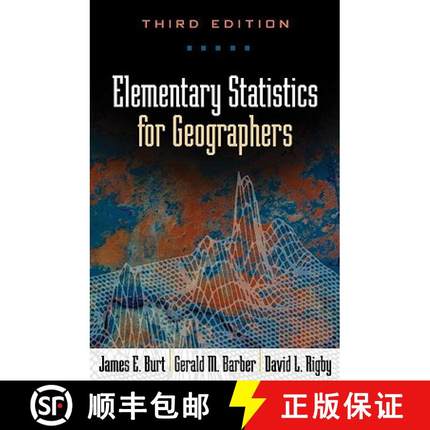 【3-4周达】Elementary Statistics for Geographers, Third Edition [9781572304840]