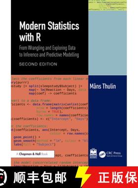 【3-4周达】Modern Statistics with R: From Wrangling and Exploring Data to Inference and Predictive Mo... [9781032512440]