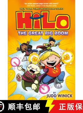 预订 Hilo Book 3: The Great Big Boom: (A Graphic Novel) [9780385386203]