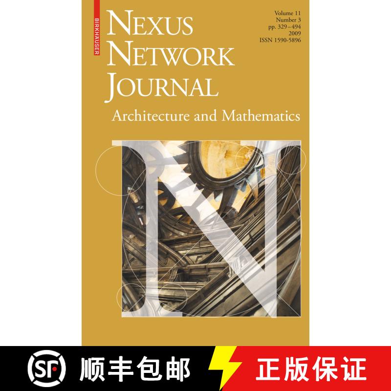 【3-4周达】Nexus Network Journal 11,3: Architecture and Mathematics [9783764389772]图片