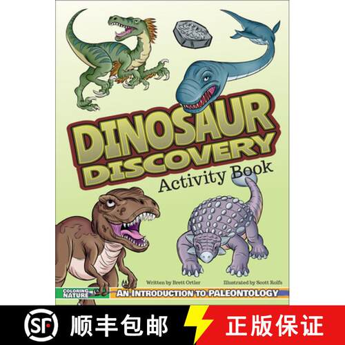 【3-4周达】Dinosaur Discovery Activity Book [9781940647159]