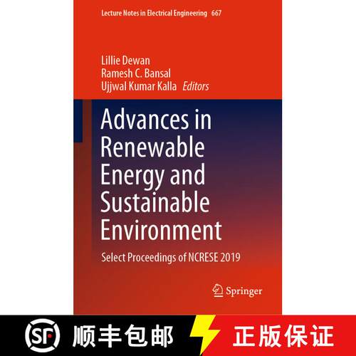 【3-4周达】精装 Advances in Renewable Energy and Sustainable Environment : Select Proceedings of NCRE... [9789811553127]