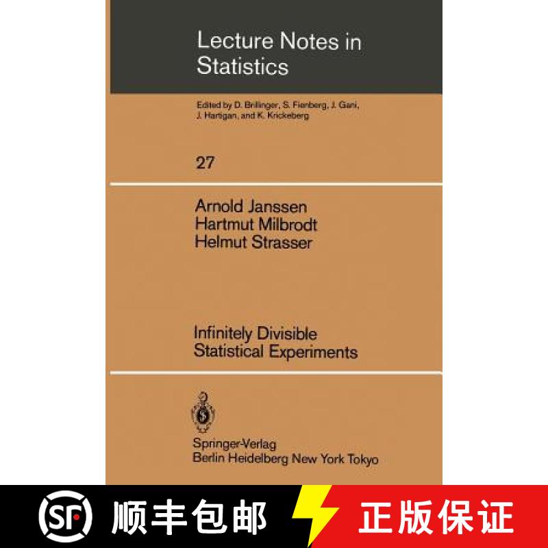 【3-4周达】Infinitely Divisible Statistical Experiments [9780387960555]