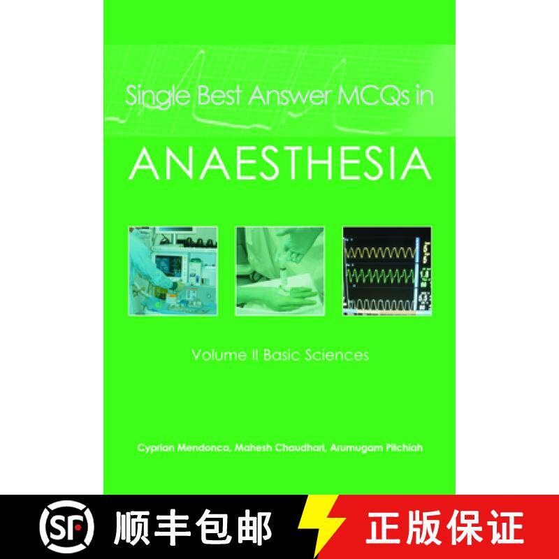 【3-4周达】Single Best Answer MCQs in Anaesthesia: Volume II - Basic Sciences - Basic Sciences [9781903378830]