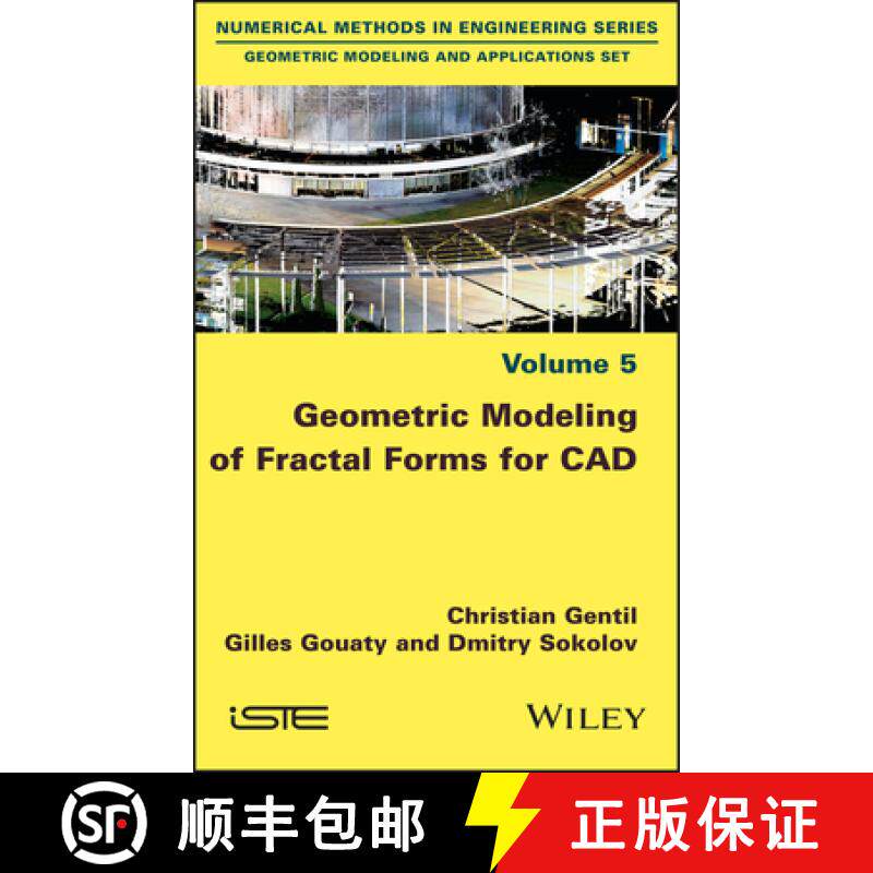 【3-4周达】Geometric Modeling Of Fractal Forms For Cad [Wiley机械工程] [9781786300409]