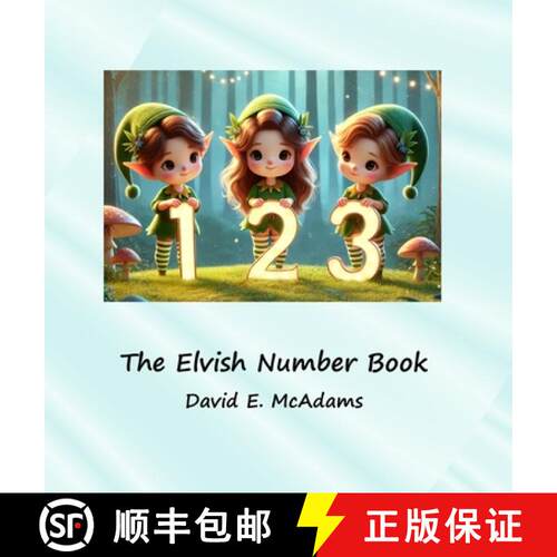 【3-4周达】精装 The Elvish Number Book: Cute elves introduce the numbers 0-10 [9781632707024]