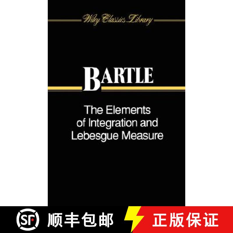【3-4周达】The Elements Of Integration And Lebesgue Measure [Wiley数学] [9780471042228]