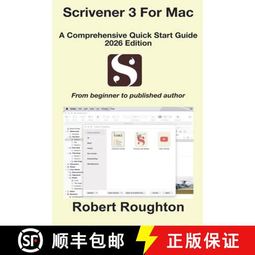 【3-4周达】Scrivener 3 For Mac A Comprehensive Quick Start Guide 2026 Edition [9798232030285]