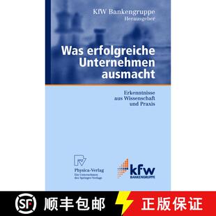 【3-4周达】精装 Was erfolgreiche Unternehmen ausmacht: Erkenntnisse aus Wissenschaft und Praxis [9783790801477]