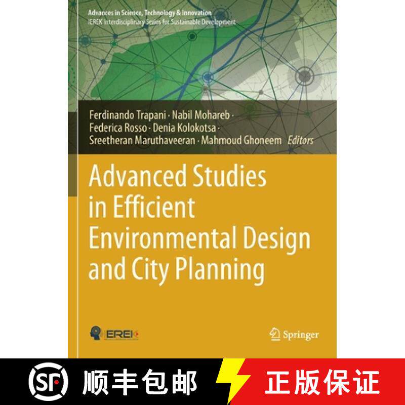 【3-4周达】Advanced Studies in Efficient Environmental Design and City Planning [9783030651831]