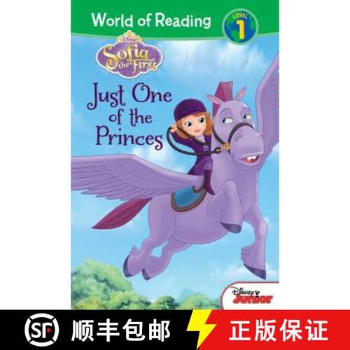 【3-4周达】精装 Sofia the First: Just One of the Princes: Just One of the Princes [9781532141942]