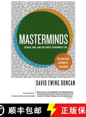 【3-4周达】Masterminds: Genius, DNA, and the Quest to Rewrite Life [9780060537395]