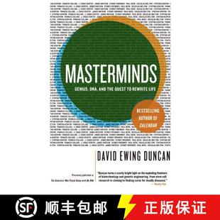 【3-4周达】Masterminds: Genius, DNA, and the Quest to Rewrite Life [9780060537395]