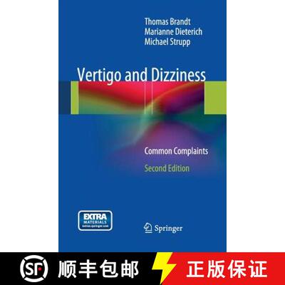 【3-4周达】Vertigo and Dizziness : Common Complaints (Second Edition 2013) [9781447159254]