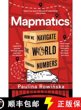 【3-4周达】Mapmatics : How We Navigate the World Through Numbers [9781035007066]