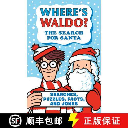 【3-4周达】Where's Waldo? The Search for Santa: Searches, Puzzles, Facts, and Jokes [9781536250244]
