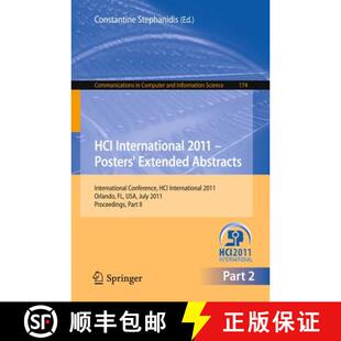 Conference 9783642220944 HCI Posters Extended 2011 4周达 International Internat... Abstracts