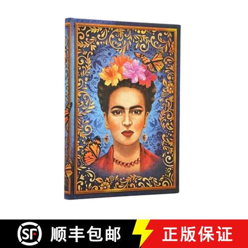 【3-4周达】The Colourful Portrait MIDI Unlined Hardcover Journal, 144pg, 120gsm by Paperblanks (Viva ... [9780349719917]