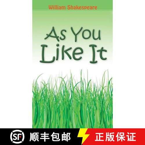 【3-4周达】精装 As You Like It [9781613826263]