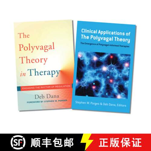 【3-4周达】精装 Polyvagal Theory in Therapy / Clinical Applications of the Polyvagal Theory Two–Book... [9780393713411]