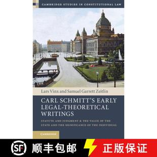 Judgment Early the Writings Theoretical and th... Carl Statute Value 9781108494489 4周達 Legal Schmitt