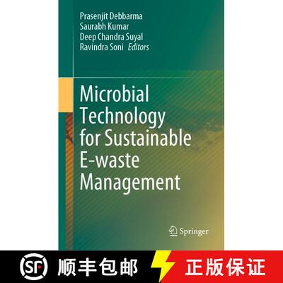 【3-4周达】精装 Microbial Technology for Sustainable E-waste Management [9783031256776]
