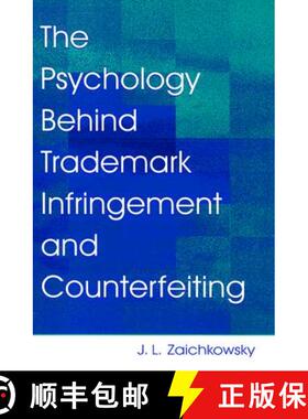 【3-4周达】The Psychology Behind Trademark Infringement and Counterfeiting [9780805847932]
