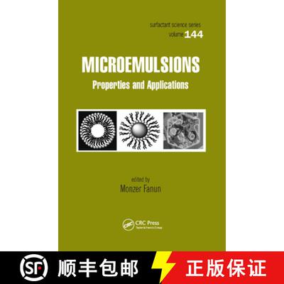 【3-4周达】Microemulsions: Properties and Applications [9780367386214]