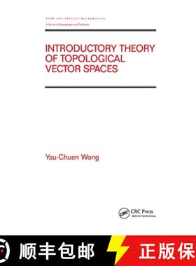 【3-4周达】Introductory Theory of Topological Vector Spates [9780367402730]