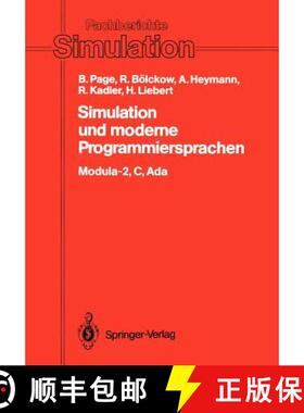 【3-4周达】Simulation und moderne Programmiersprachen : Modula-2, C, Ada [9783540189824]