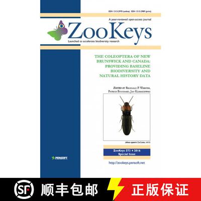 预订 ZooKeys 573: The Coleoptera of New Brunswick and Canada [9789546428165]