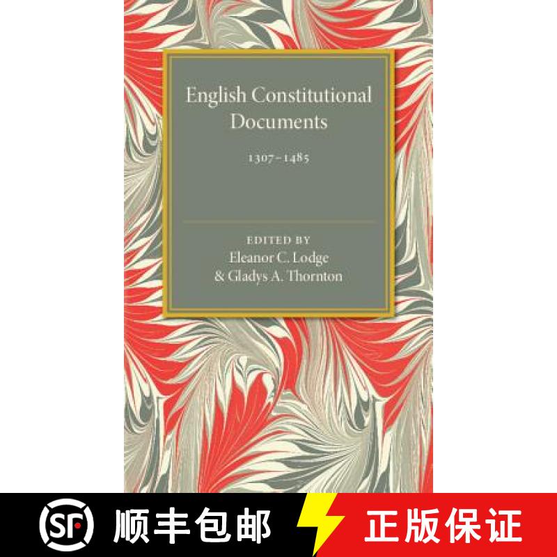 【3-4周达】English Constitutional Documents, 1307-1485 [9781107536746]