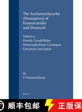预订 The Auchenorrhyncha (Homoptera) of Fennoscandia and Denmark, Volume 3. Family Cicadellidae: Delt... [9788787491136]