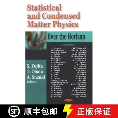 【3-4周达】Statistical & Condensed Matter Physics: Over the Horizon [9781600217586]