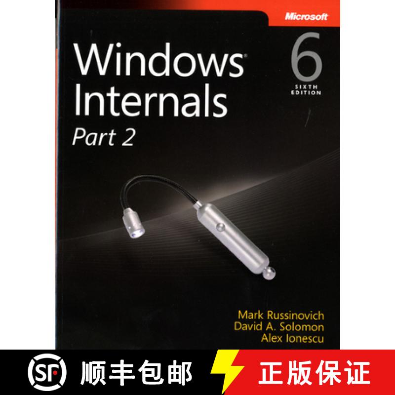 【3-4周达】Windows Internals, Part 2: Covering Windows Server� 2008 R2 and Windows 7 [9780735665873]