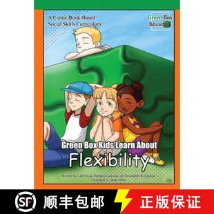 【3-4周达】Green Box Kids Learn About Flexibility [9780997585827]