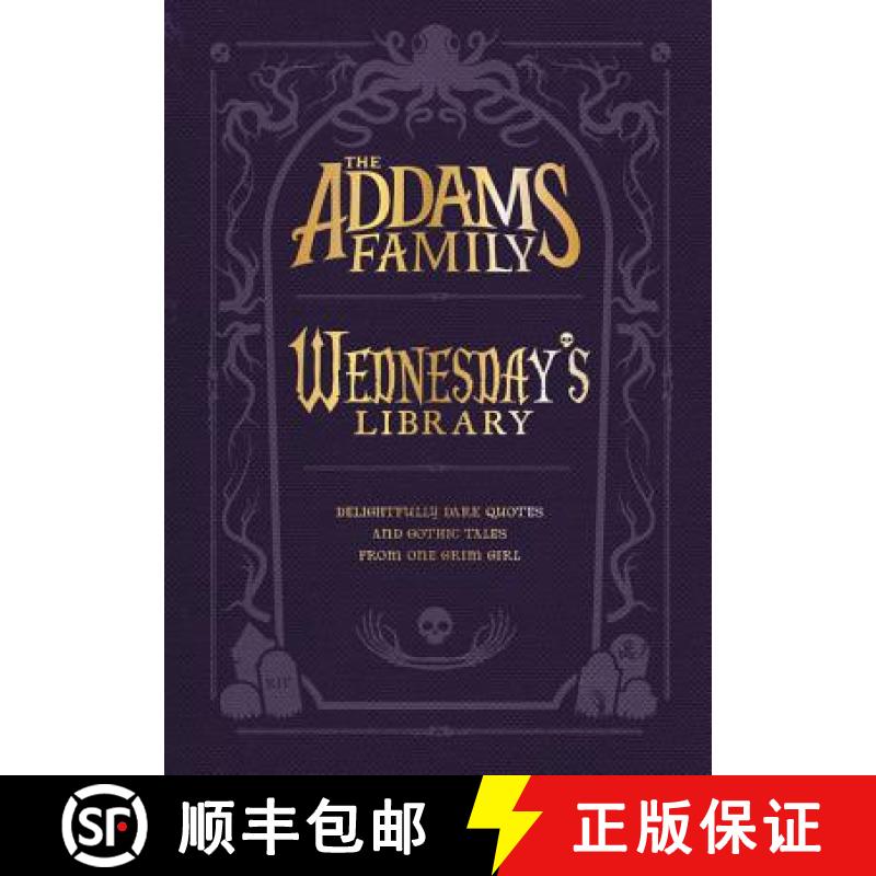 【3-4周达】The Addams Family: Wednesday's Library [9780062946843]