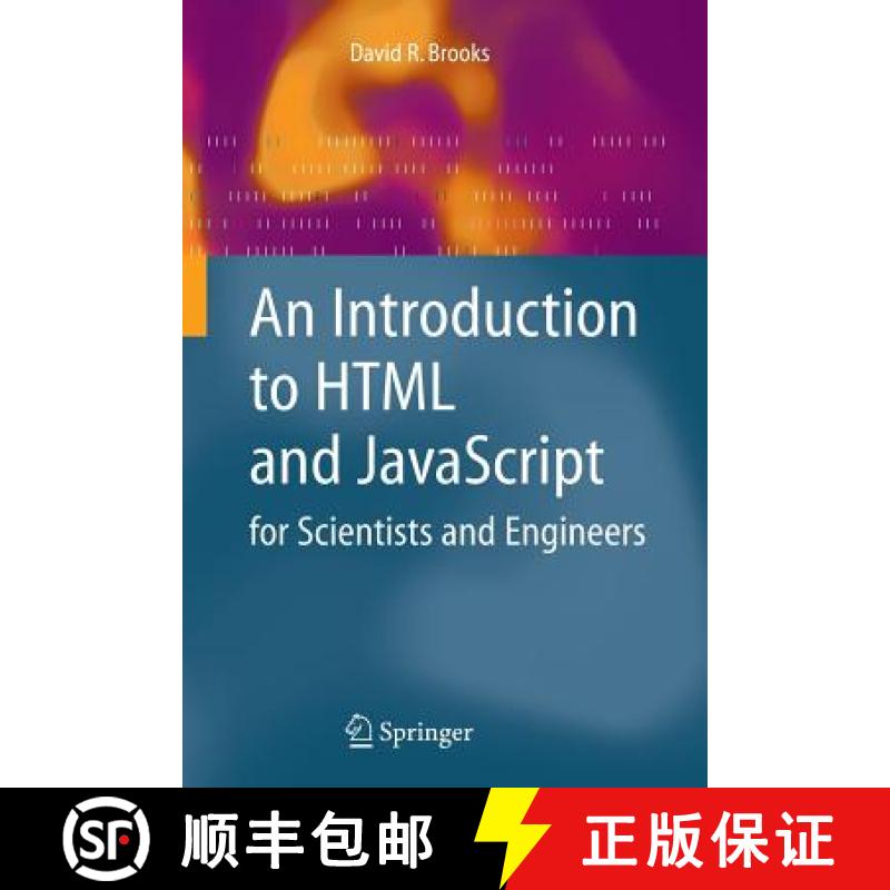 【3-4周达】An Introduction to HTML and JavaScript : for Scientists and Engineers [9781846286568]