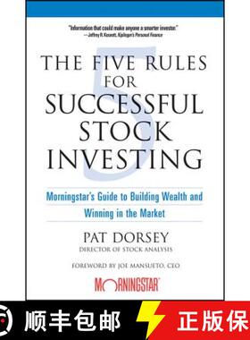 现货 股票投资五原则 The Five Rules For Successful Stock Investing: Morningstar'S Guide To Building We... [9780471686170]