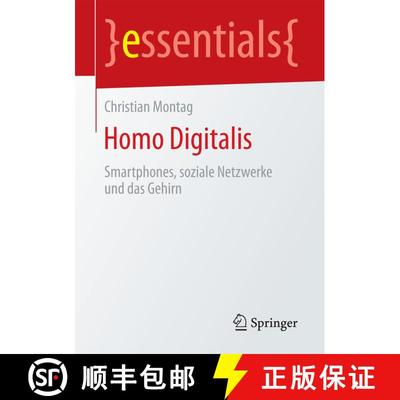 【3-4周达】Homo Digitalis : Smartphones, soziale Netzwerke und das Gehirn (1. Aufl. 2018) (1. Aufl. 2... [9783658200251]