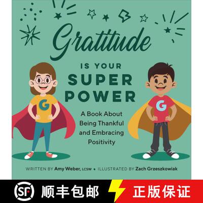 【3-4周达】Gratitude Is Your Superpower: A Book about Being Thankful and Embracing Positivity [9781638783985]