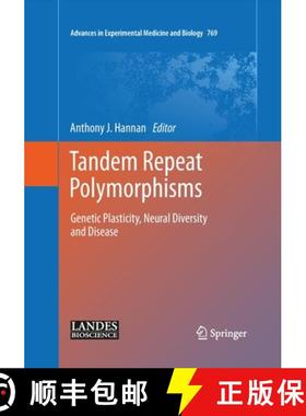 【3-4周达】Tandem Repeat Polymorphisms : Genetic Plasticity, Neural Diversity and Disease [9781493954483]