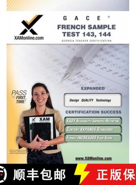 预订 Gace French Sample Test 143, 144 Teacher Certification Test Prep Study Guide [9781581975307]