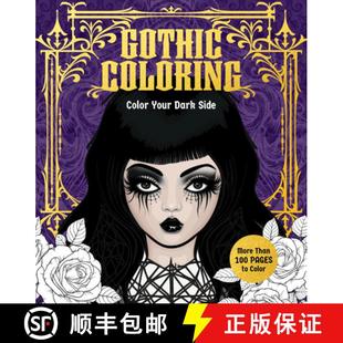 Coloring Dark Gothic Pages 9780785843191 100 Color 4周达 More Side Your Than