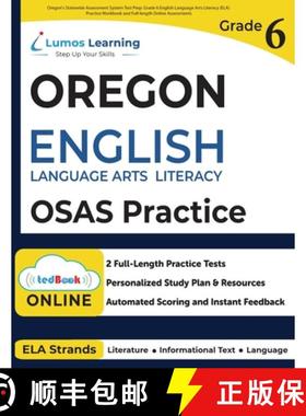 预订 Oregon's Statewide Assessment System Test Prep: Grade 6 English Language Arts Literacy (ELA) Pra... [9781966084211]