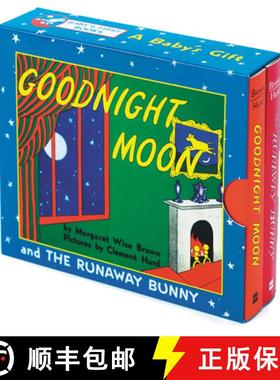【3-4周达】A Baby's Gift: Goodnight Moon and The Runaway Bunny [9780694016389]