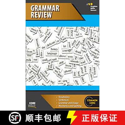 【3-4周达】Steck-Vaughn Core Skills Grammar Review: Workbook Grades 6-8 [9780544261839]